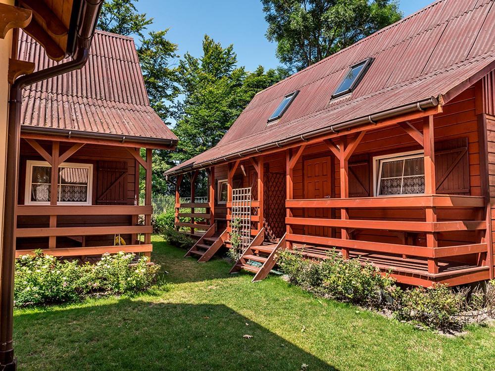 U Sylwi Domki Drewniane Trzęsacz Exterior foto
